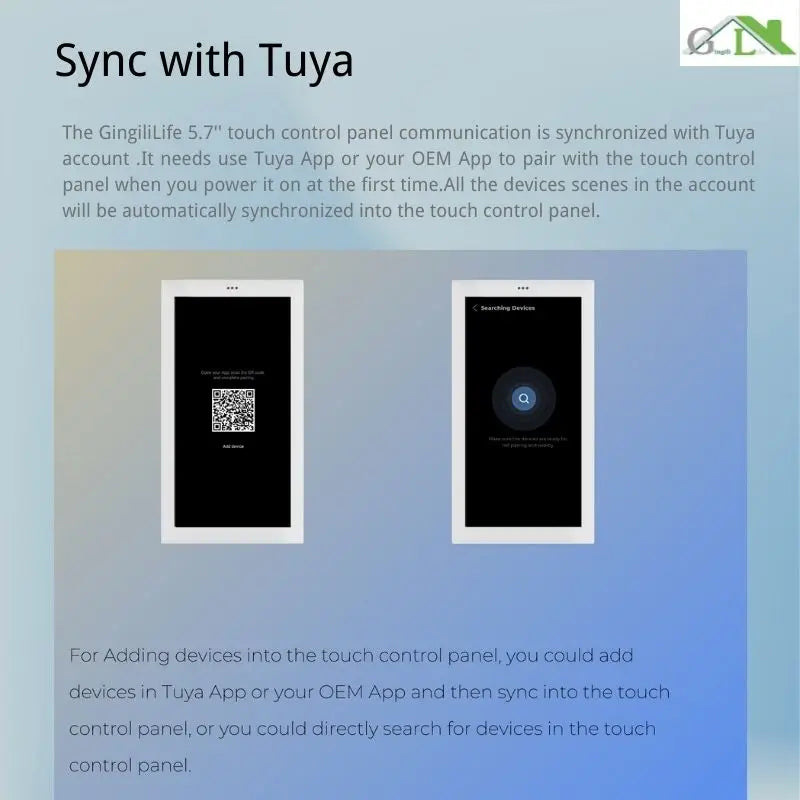 Smart Home Panel 5.7' Touch Screen Android Control Smart Switch Changeover Switch