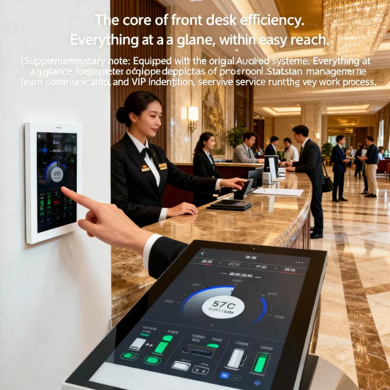 Smart Home Panel 5.7' Touch Screen Android Control Smart Switch Changeover Switch