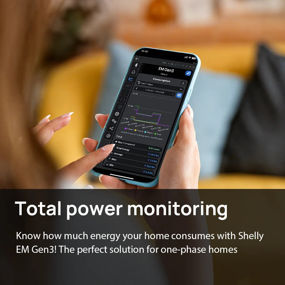Gen3  Monitor Power Consumption Solar Energy Equipment Household Electricity Consumption
