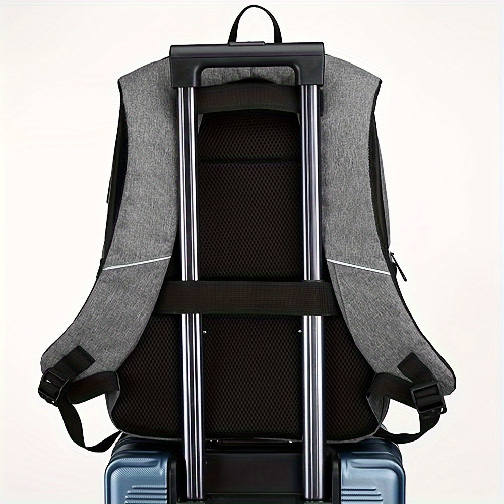 Large Capacity Anti-theft Men's Laptop Backpack